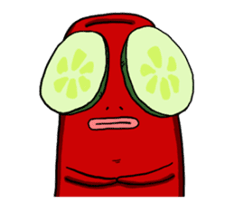 hot dog sausage mouth brother sticker #3934258