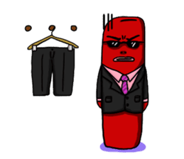 hot dog sausage mouth brother sticker #3934272