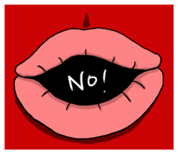 hot dog sausage mouth brother sticker #3934282