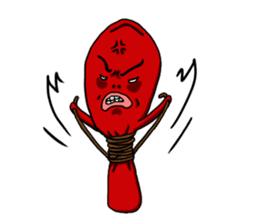 hot dog sausage mouth brother sticker #3934285