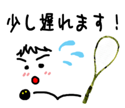 Squash Players sticker #3934811