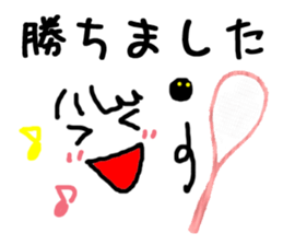 Squash Players sticker #3934826