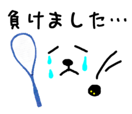 Squash Players sticker #3934827