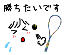Squash Players sticker #3934828