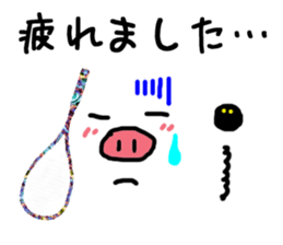 Squash Players sticker #3934829