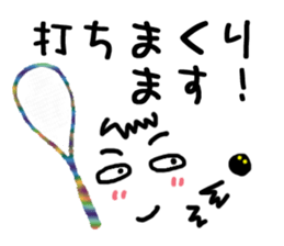 Squash Players sticker #3934833