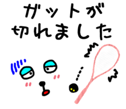 Squash Players sticker #3934834