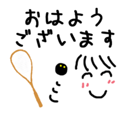 Squash Players sticker #3934835