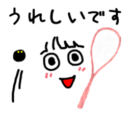 Squash Players sticker #3934836