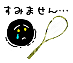 Squash Players sticker #3934841