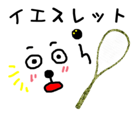 Squash Players sticker #3934843