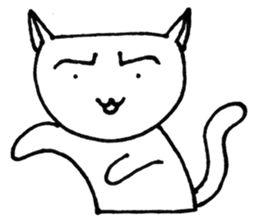 SHIRO CAT 2 sticker #3934890