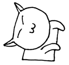 SHIRO CAT 2 sticker #3934893