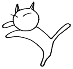 SHIRO CAT 2 sticker #3934896