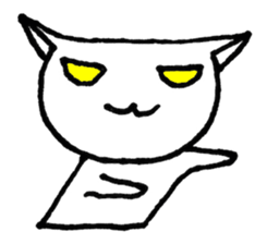 SHIRO CAT 2 sticker #3934898