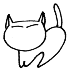 SHIRO CAT 2 sticker #3934899