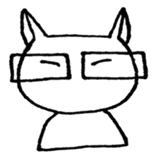 SHIRO CAT 2 sticker #3934905