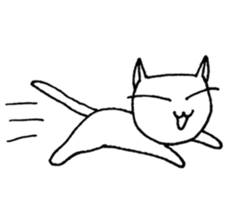 SHIRO CAT 2 sticker #3934907