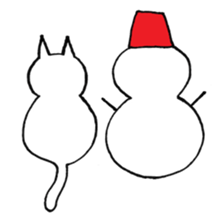 SHIRO CAT 2 sticker #3934918