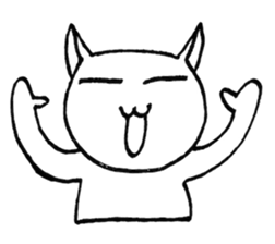 SHIRO CAT 2 sticker #3934921