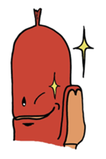alien of sausage sticker #3935087