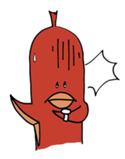 alien of sausage sticker #3935094