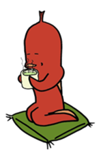 alien of sausage sticker #3935100
