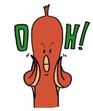 alien of sausage sticker #3935107