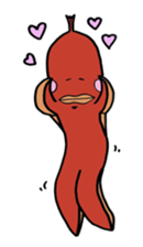 alien of sausage sticker #3935109