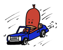 alien of sausage sticker #3935112