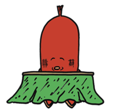 alien of sausage sticker #3935114