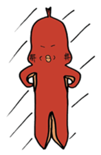 alien of sausage sticker #3935116