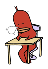 alien of sausage sticker #3935119