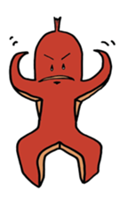 alien of sausage sticker #3935121