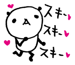 Every day of a panda28 sticker #3935170