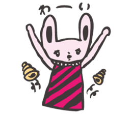 Choco cornet Rabbit sticker #3935730