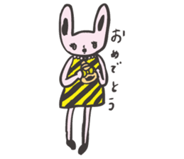 Choco cornet Rabbit sticker #3935731