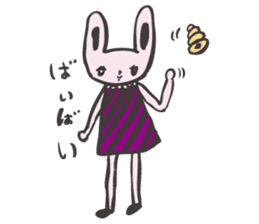 Choco cornet Rabbit sticker #3935736
