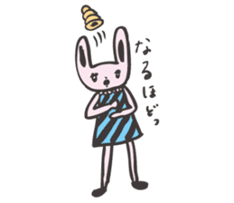 Choco cornet Rabbit sticker #3935745