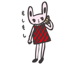Choco cornet Rabbit sticker #3935755