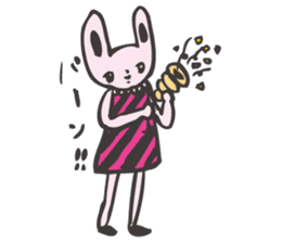Choco cornet Rabbit sticker #3935759