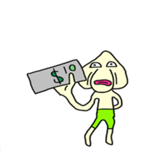 Garlic Man gesture (2nd impact sticker #3935897