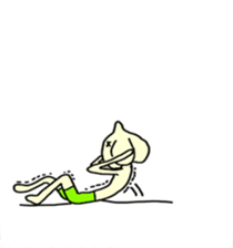 Garlic Man gesture (2nd impact sticker #3935900