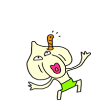 Garlic Man gesture (2nd impact sticker #3935920