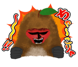 Japanese Macaque2!? sticker #3935932