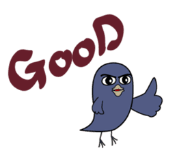Compliment of Crow sticker #3936005