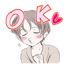 The sticker for a geek woman sticker #3937009