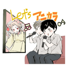 The sticker for a geek woman sticker #3937011