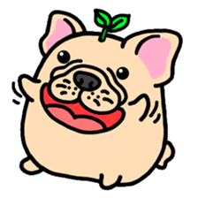 Joy's French Bulldog World sticker #3937088