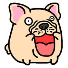 Joy's French Bulldog World sticker #3937089